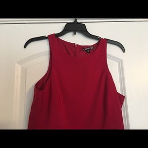 Express peplum tank